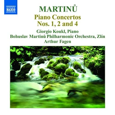 Afbeelding van Giorgio Koukl, Bohuslav Martin Philharmonic Orchestra, Arthur Fagen Martinu: Piano Concertos Nos. 1, 2 And 4 (CD)
