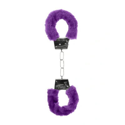 Afbeelding van Beginners Handcuffs Furry Purple