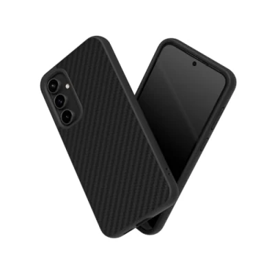 Afbeelding van RHINOSHIELD Hoesje compatibel met [Galaxy S23 FE] SolidSuit dunne hoes schokabsorberende technologie en premium matte afwerking carbon