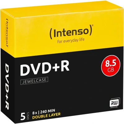 Afbeelding van Intenso 4311245 DVD+R DL disc 8.5 GB 5 stuk(s) Jewelcase