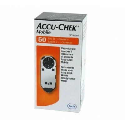 Afbeelding van Accu Chek Mobile Testcassette (50 St). eFarma