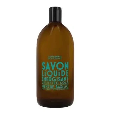 Afbeelding van Compagnie de Provence Recharge Menthe Basilic Savon liquide Énegisant