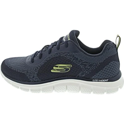 Afbeelding van Skechers Track Leshur, Mannen, Marineblauw, Sneakers, maat: 46