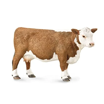 Afbeelding van Collecta Speelfiguur Koe Bruin/wit 12 X 7 Cm