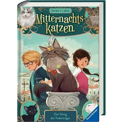 Afbeelding van Mitternachtskatzen, Band 3: der König Federträger (Katzenflüsterer Fantasy in London für Kinder ab 9 Jahren)