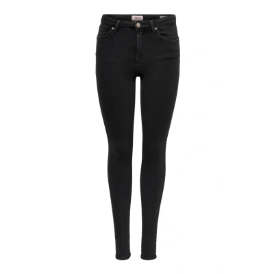 Afbeelding van ONLY Onlpower MID PUSH UP Jeans Skinny Fit, Dames, Maat: Mx34, Black