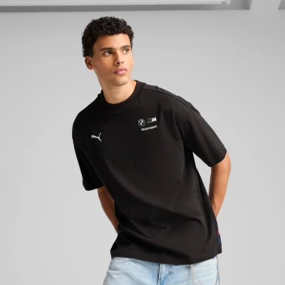 Afbeelding van PUMA BMW M Motorsport Color Splash Tee Men voor Heren, Zwart, Maat L