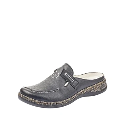 Afbeelding van Rieker dames klompen 46393, Schwarz 00