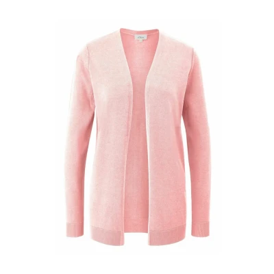 Afbeelding van s.Oliver Cardigan Maat 36 Vrouwen 4101 LILAC/PINK