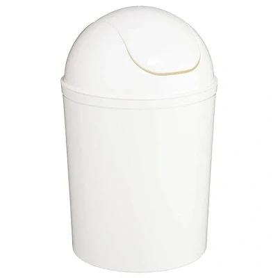 Afbeelding van 5five prullenbak 7 liter wit