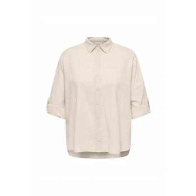 Afbeelding van ONLY CARMAKOMA Blouse Tizana Zand 42