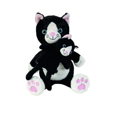 Afbeelding van Beleduc Moeder en kind handschoen Kat