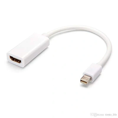 Afbeelding van Exertis Connect Mini DisplayPort 1.2 naar HDMI (4k) converter Voor het aansluiten van een monitor of projector met (Mini DP, HDMI, 13 cm), Data + Video Adapter, Wit