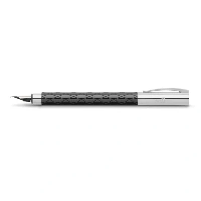Afbeelding van Faber Castell Ambition Rhombus Black FP F