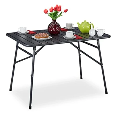 Afbeelding van Relaxdays, Tuintafel + balkontafel, (110 cm)