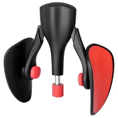 Afbeelding van Thigh Trainer black red PP+TPE+steel Adjustable Angle and Strength