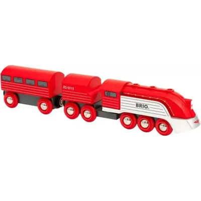 Afbeelding van BRIO Rode hogesnelheidstrein 33557