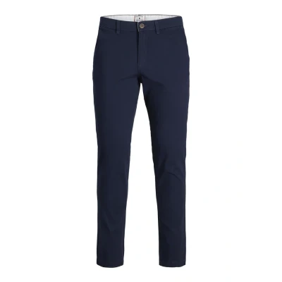 Afbeelding van Jack &amp; Jones Jjdave LC NOOS PLS Broek, Heren, Maat: 40x32, Navy blazer