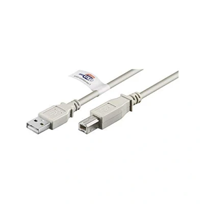 Afbeelding van 3 m USB 2.0 A B Kabel Haaks