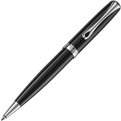 Afbeelding van Diplomat Excellence A2 Lapis Black Matt Chrome BP
