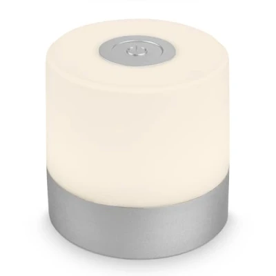 Afbeelding van LED tafellamp Smal, chroomkleurig, 2.700K, dimbaar