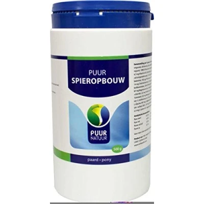 Afbeelding van Puur Natuur Muscle Mass / Spieropbouw Paard/Pony 500g