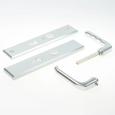 Afbeelding van Hoppe London veiligheidsbeslag kruk/kruk Aluminium F1 PC55 SKG***