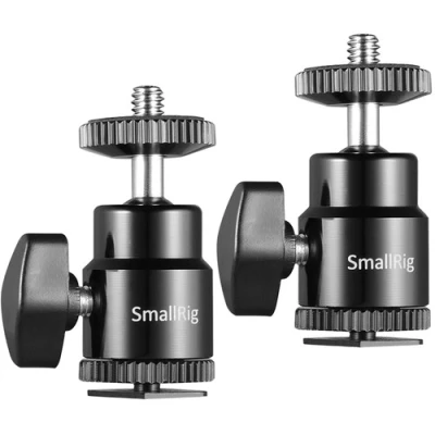 Afbeelding van SmallRig 2059 1/4&quot; Camera Hot shoe Mount with Additional Screw (2pcs Pack)