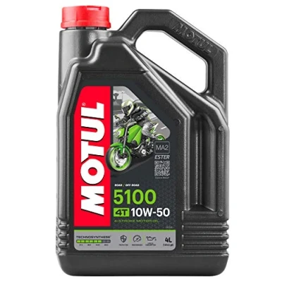 Image de Huile moteur MOTUL 5100 4T 10W50 Semi synthèse 4L