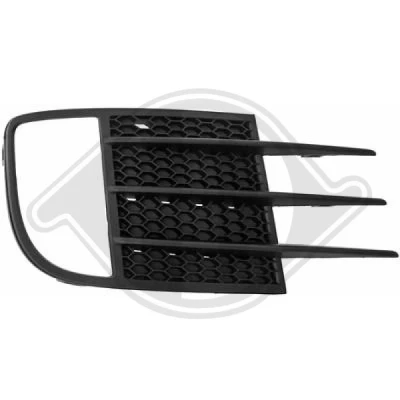 Afbeelding van DIEDERICHS 2215849 Bumper Grill Links VOLKSWAGEN: GOLF 6