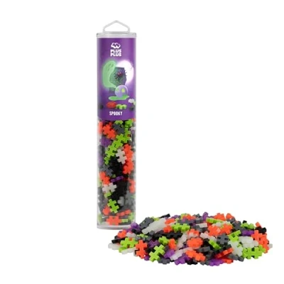Afbeelding van Plus 4317 Geniaal bouwspeelgoed, kleurenmix, spooky, creatieve bouwstenen voor kinderen, 240 stuks