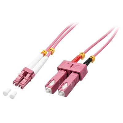 Image de Fibre Optique Duplex LC/SC OM4, 2m