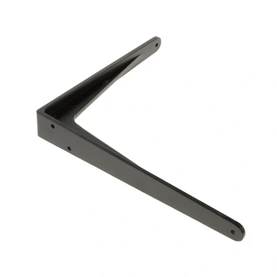 Afbeelding van Dulimex Plankdrager Herakles aluminium zwart 290x240 ES 7030B 120kg