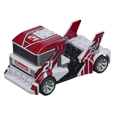 Afbeelding van Carrera Speelgoedtruck Build &#039;n Race 7,4 X 4,4 Cm 1:43 Bordeaux