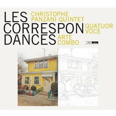 Afbeelding van Quatuor Voce, Arte Combo &amp; Christophe Panzani Quintet Les Correspondances (CD)