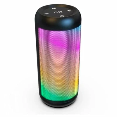 Afbeelding van Denver Bluetooth Speaker Draadloos 60W Lichteffecten Muziek Box AUX BTL63 Zwart