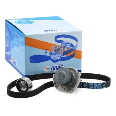 Afbeelding van Graf Distributieriem kit inclusief waterpomp KP1030 2