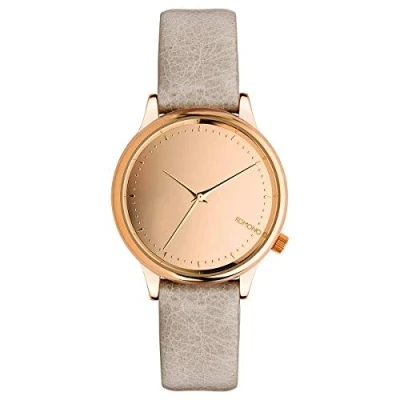 Afbeelding van Komono Polshorloge Estelle Mirror Rose Grijs Spiegelend Dames (Valentijn cadeautje voor haar)