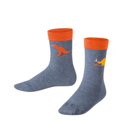Afbeelding van Falke Dinosaurs Sokken voor kinderen, Maat: 27 30, Light jeans