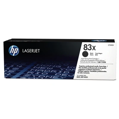 Image de HP 83X toner LaserJet noir authentique grande capacité