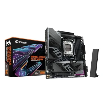 Afbeelding van Gigabyte B840M Moederbord Socket AMD AM5 Vormfactor Micro ATX chipset AMD® B840