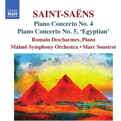 Afbeelding van Malmö Symphony Orchestra, Marc Soustrot Saint Saëns: Piano Concertos Nos. 4 And 5 &#039;Egyptian&#039; (CD)