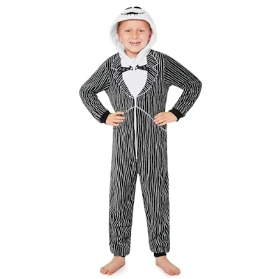 Afbeelding van Disney Stitch pyjama voor kinderen, overall, pyjama, onesie van fleece meisjes, tieners, 2 tot 15 jaar