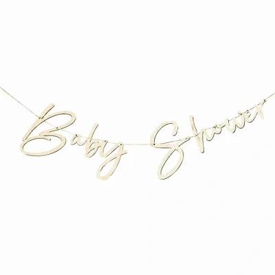 Afbeelding van Houten Baby Shower Slinger *