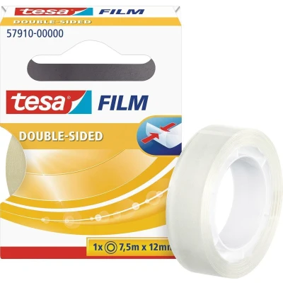Afbeelding van Tesafilm Double Sided, ft 7,5 m x 12 mm stuks