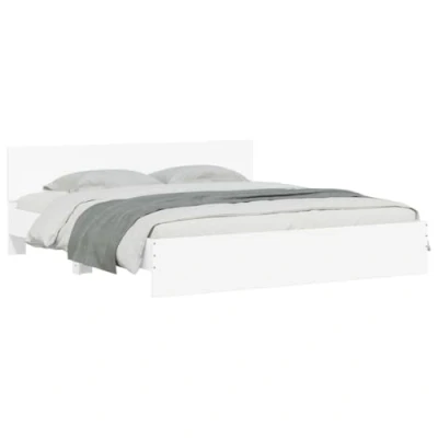 Image de vidaXL Cadre de lit sans matelas blanc 180x200 cm3207462
