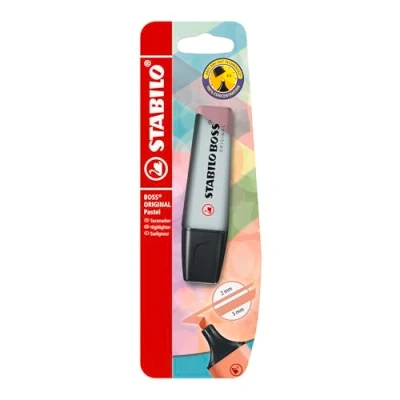 Afbeelding van Stabilo Boss Original Markeerstiften, pastel, blister, 1 markeerstift, grijs (poeder)