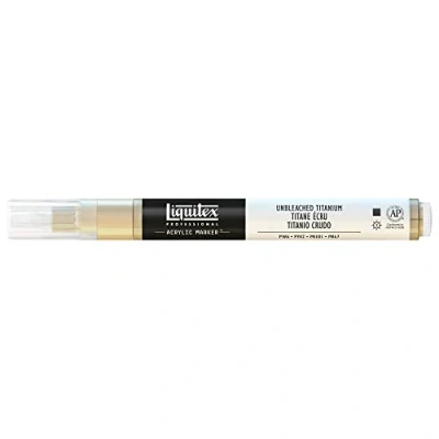 Afbeelding van Liquitex Marker, fijne punt, titanium, ecru