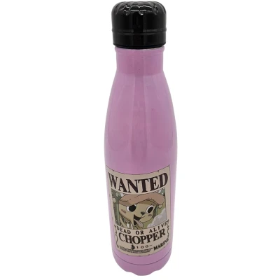 Afbeelding van One Piece &quot;Wanted Chopper&quot; Metalen Waterfles 540ml