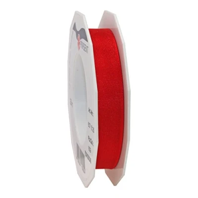 Afbeelding van C.E. Pattberg Präsent Organza Lint, 15 mm x 25 m, Rood